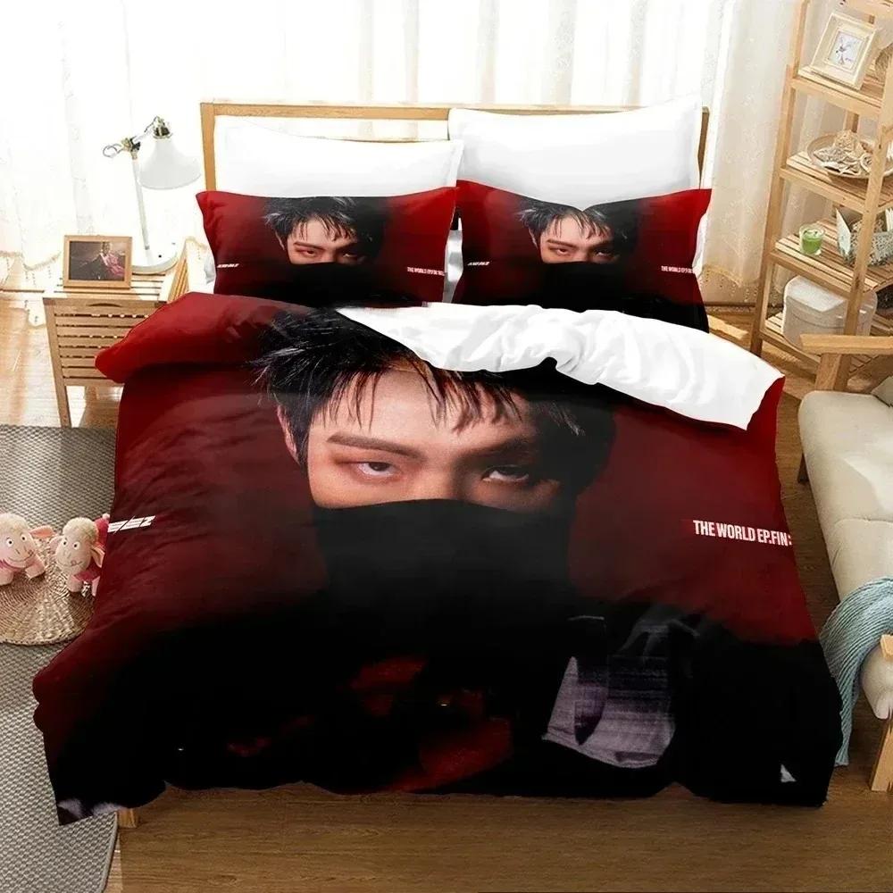 Comforter The World Ep.Fin Will Ateez Bedding Set Bed Set Comforter King Queen Size Boys Adult Bedding