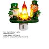 Yousheng Easter Night Light Animal-Shaped Soft LED Lamp Colored Glass Lampshade Bedroom Atmosphere Lighting Living Room Dorm Party Decor