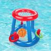 Swimming Inflatable Ring Throwing Ferrule Game Floating Basketball Hoop Inflatable Ring Outdoor Swimming Pool Beach Water Toy