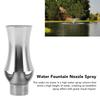 Stainless Steel Pond Water Fountain Nozzle Cedar Spray Fountain Head  Garden Pond Use