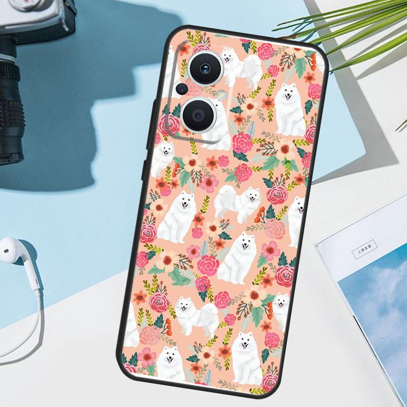 Japanese Spitz Dog Cover For OPPO Reno 14 F 13F 12F 11F 10 11 12 13 Pro 7 8 Lite OPPO Find X9 X5 X6 X8 Pro Case