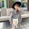 Adorable Korean Style Children's Cute Rabbit Knit Yarn Shoulder Bag For Girls