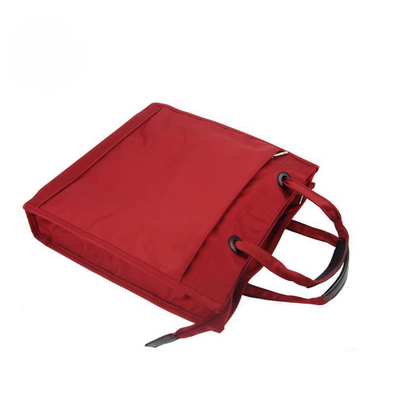 Korean Version of Business Portable File Bag Multi-layer Portable File Bag Briefcase Fashionable Single Shoulder Computer Bag for Men and Women