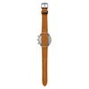 MASTER WORKS Quattro 002 MW07SRS-EDDBO8 Men's Watch, Made In Japan, Quartz Movement, 41mm, Leather Strap, Chronograph, Brown