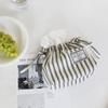 Korean Style Drawstring Tissue Bag Cotton Tissue Storage Box Home Use Stripe Napkin Holder  Kitchen