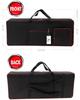 Laquest Waterproof Keyboard Case for 61 Soft Keyboard Protective Carrying Case for Electronic Pianos and Synthesizers Keys, Bag, Backpack, (Black,