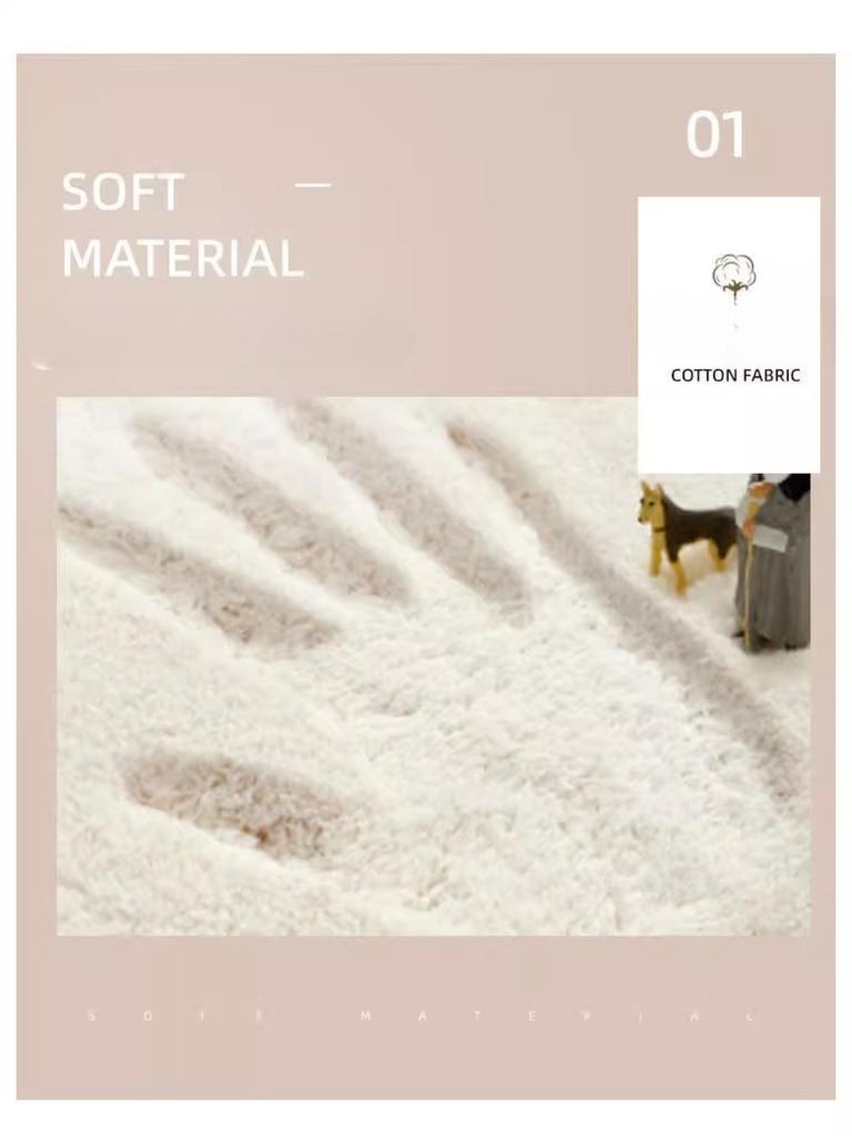 Coral Fleece Emboss Bathroom Cashmere Thickening Mat Bath Non-slip Carpets In Wash Basin Bathtub Side Floor Rug Shower Room Doormat Memory Foam 3D Pad