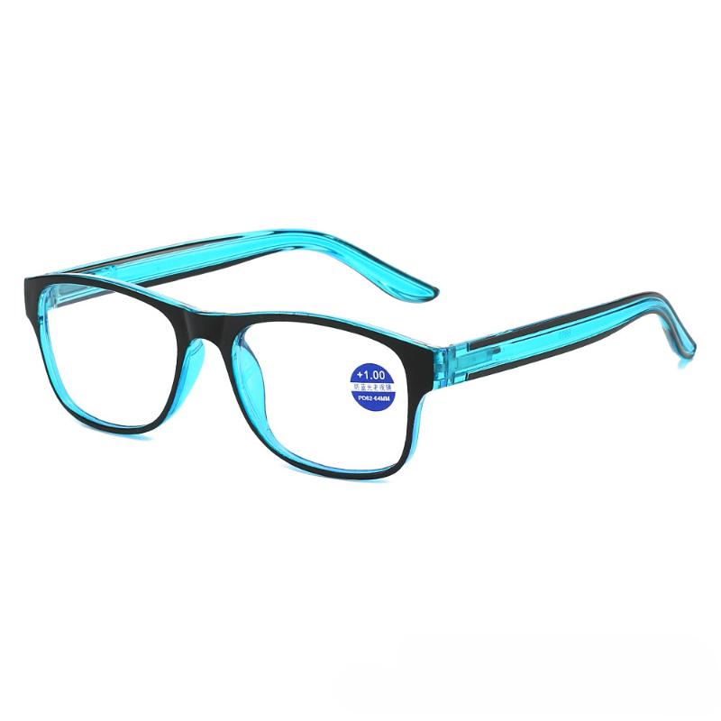 Fashion Men Reading Glasses Clear Lens Blue Light Eyegalsses Women Vintage Presbyopia Hyperopia Eyewear +1.0 +1.5 +2.0 +2.5 +4.0