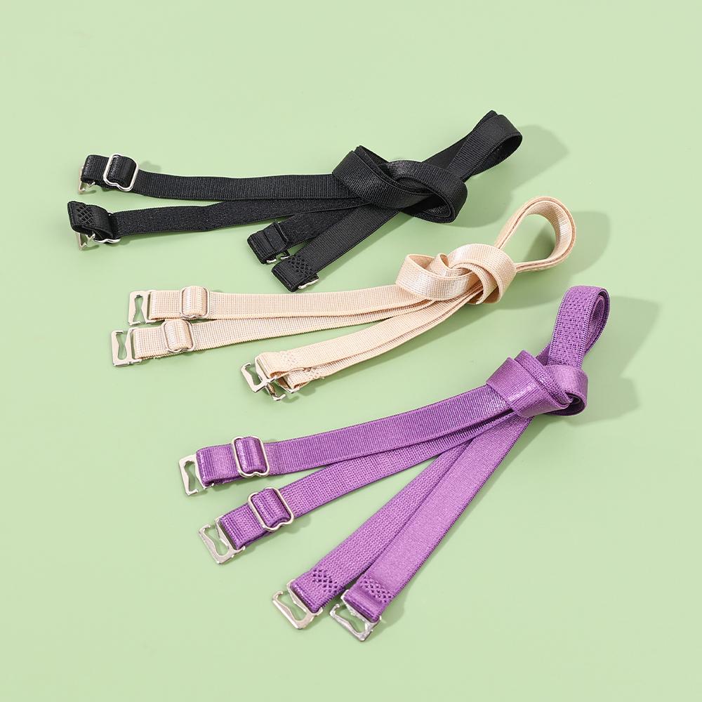 1Pair Smooth Underwear Elastic Shoulder Straps