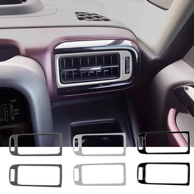 For 2024 Suzuki Spacia Custom Interior Door Handle Side Trim Outlet Air Decorative Light Interior Conditioning Frame Sticke S4A4