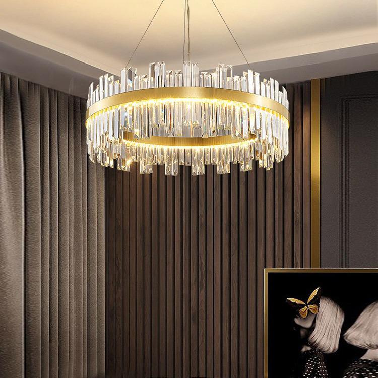 Lampadario di Cristallo Minimalista Nordico 2022 per Soggiorno, Camera da Letto, Sala da Pranzo