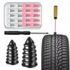 Tire Repair Rubber Nails Kit Tire Patching Spikes Easy DIY Self-Service Tool for Puncture Repair Cars Motorcycles Trucks