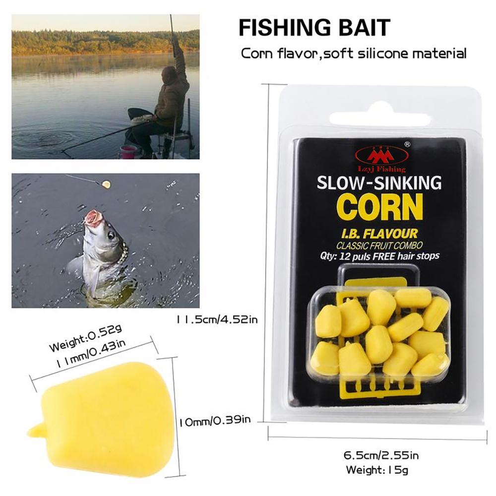 

FTK Corn Carp Soft Fishing Lures Отличная поддельная мягкая приманка для карпа с хорошим запахом Приманки Снасти для ловли карпа Инструменты оранжевый