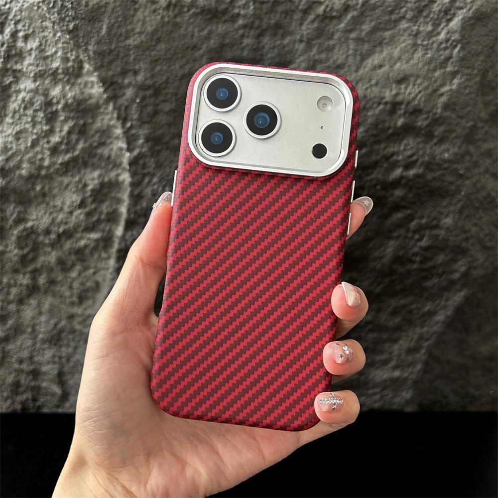 Sunset Moonrise Kevlar Magnetic iPhone 17 Pro Max Case - Creative Anti-fall Design iPhone 17