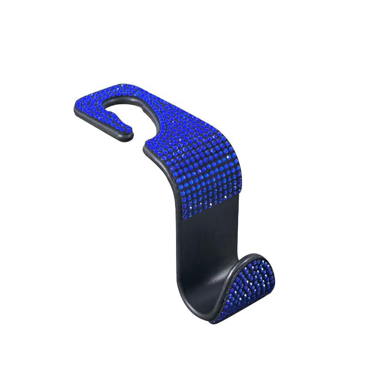 2PCs Car Seat Back Hooks Bling Universal Hanger Holder for Organizing Backseat in Any Vehicle