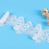 Clothing Accessories Wedding Dress Headgear Dress Children'S Dance Clothes Lace Lace Embroidery Car Bone Beads Three-In-One Lace