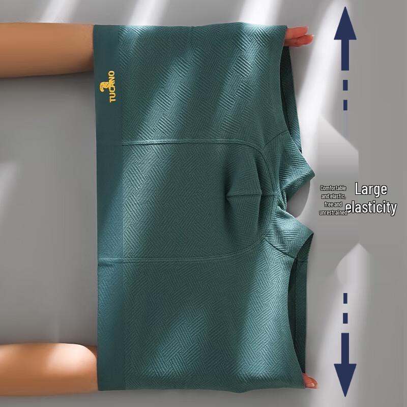 Pánské prodyšné bavlněné boxerky Woodpecker 3-pack