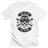 Custom Rockabilly Motorcycle Rider Rock Skull T Shirts Men 100 Cotton Tees Tshirt ShortSleeve Tshirt
