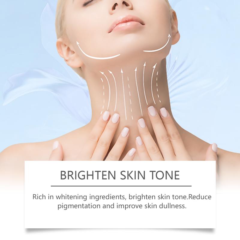 Body Brightening Cream Improves Brightening Skin tone, Deeply Nourishes and Moisturizes, Softens Body Skin, Gentle Care one size