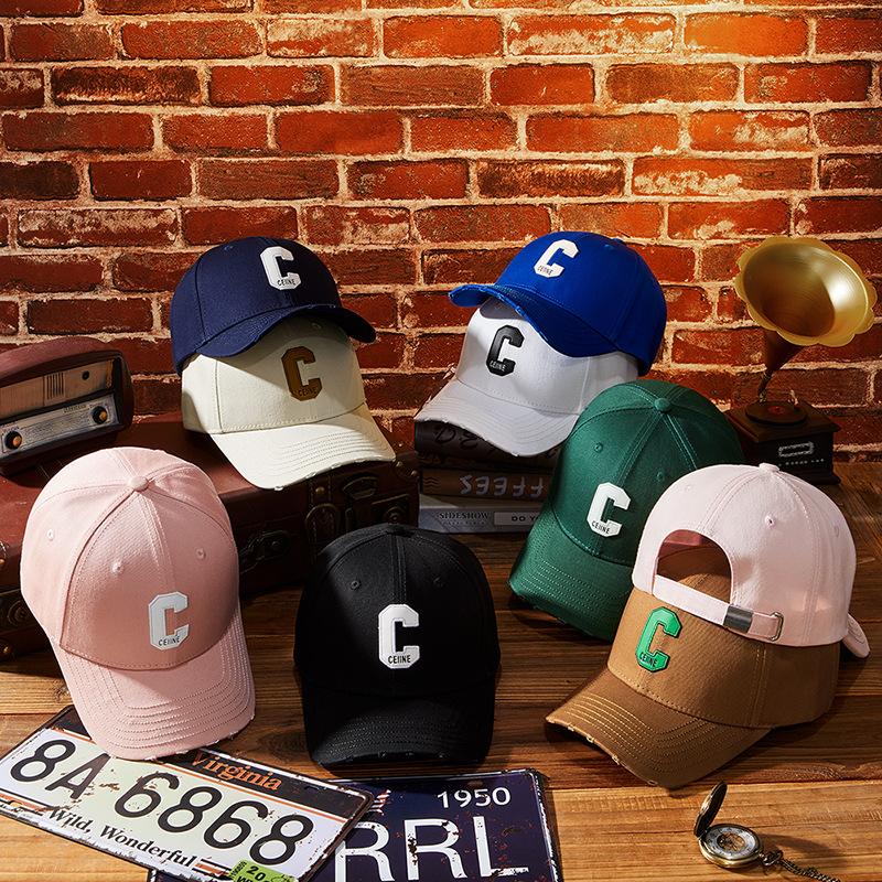 Модная новая персонализированная бейсболка для гольфа с изогнутыми полями и буквами — фото 3