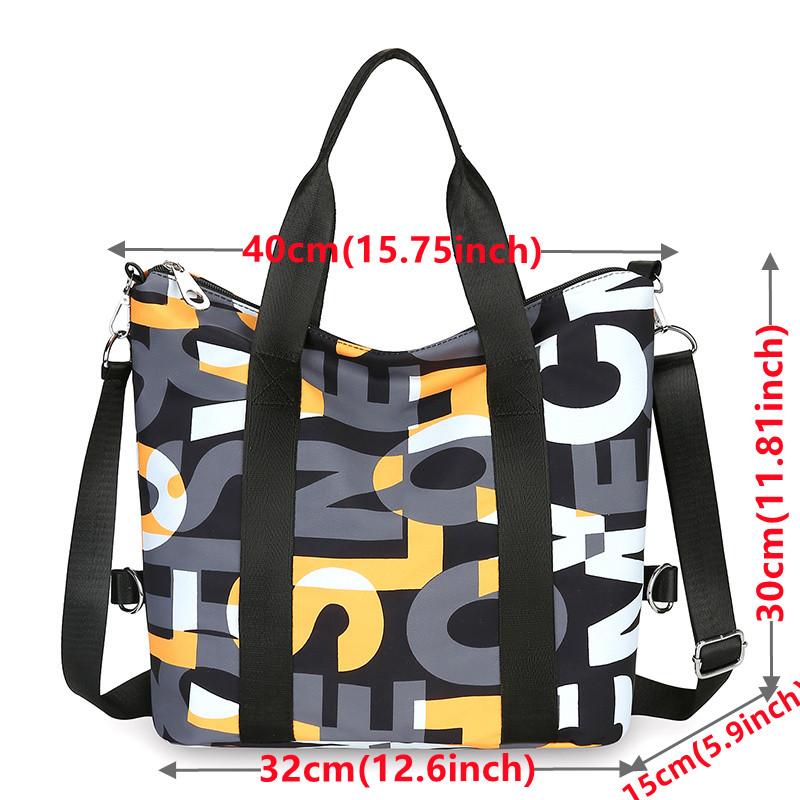 Frauen Top-griff Tasche Messenger Taschen Wasserdichte Nylon Schulter Totes Hohe Qualität Große Handtasche Weibliche Reise Umhängetaschen