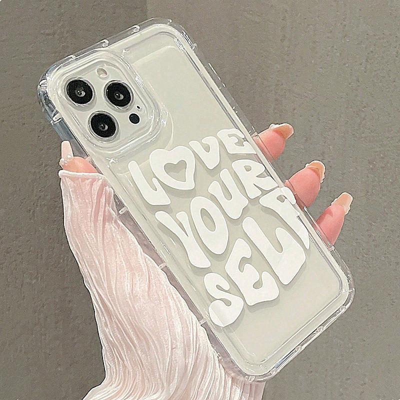 Creative English Letters Cover For Samsung S24 S22 S23 Ultra Case A54 A34 A53 A32 A52 A14 A33 A55 S21 S20 FE Full-package Case