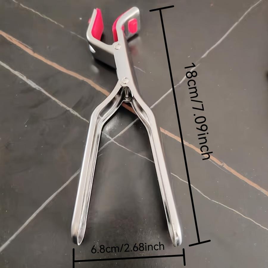 Stainless Steel Anti-scald Clips, Kitchen Bowl Grippers, Heat-resistant Kitchen Tools, High-temperature Oven Clips