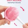 Silicone Lollipop Ice Pop Mold: 4 Set Colorful DIY Sphere - Creative Frozen Treats for Summer Parties Kids