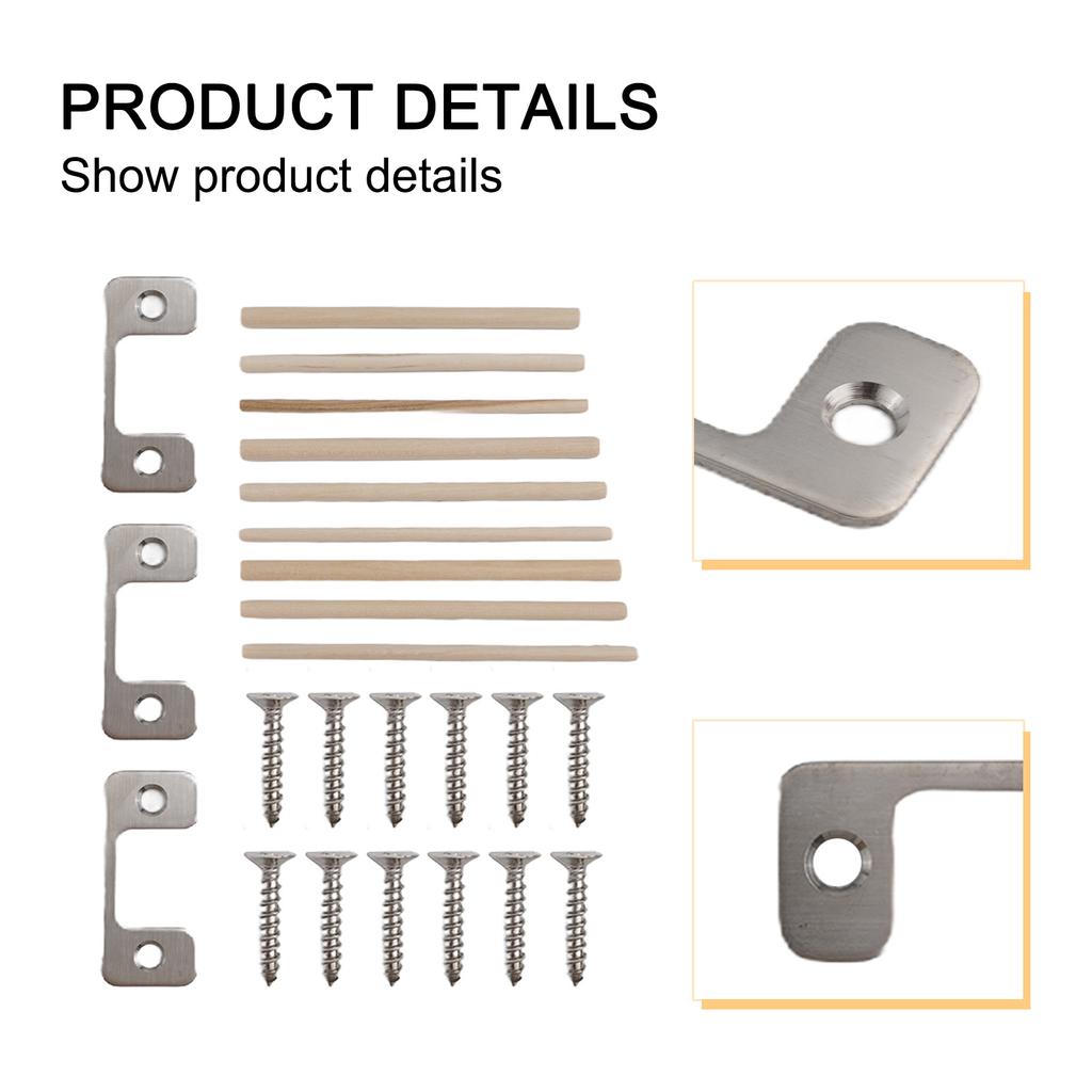 Exterior Door Exterior Door Lock Plate Adjustable Door Plate Easy Installation High-quality Materials Reliable Durability