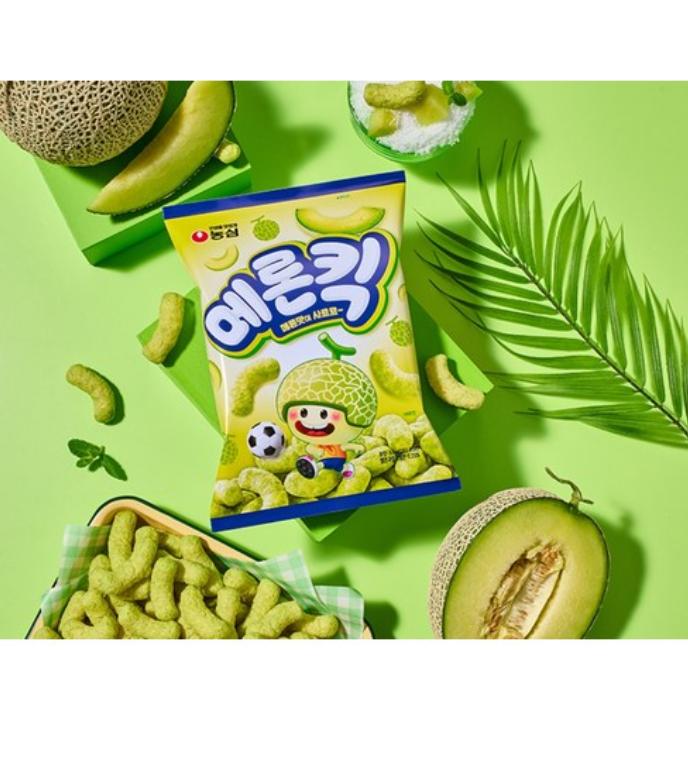 Jenny Pick / Korean Food / Nongshim Banana Kick 75g / Melon Kick 60g