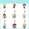 Genshin Impact Zhongli Kazuha Figure Keychain Bag Pendant Gift Anime High Quality