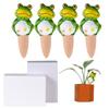 4Pcs  Plant Water Drippers Plant Waterer Bulbs Watering Globes Plant Automatic Irrigation Device for Indoor Outdoor