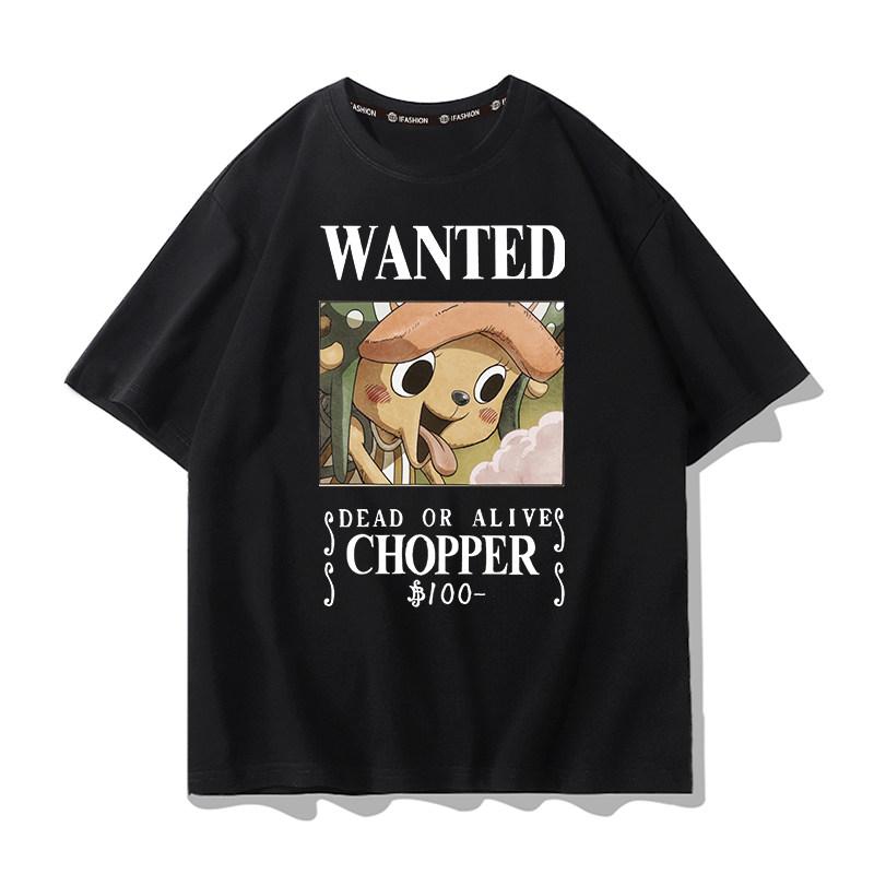 T-shirt Grafica One Piece Luffy ACE Anime Tee Uomo Moda Estiva 2026 Oversize Street Casual Y2K Top Abbigliamento Streetwear