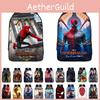 Stylish Spiderman Far From Home Backpack With Durable Oxford Cloth Design For Kids