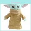 Adorável Brinquedo de Pelúcia Baby Yoda de 30cm com Roupas Removíveis Perfeito para Crianças e Fãs