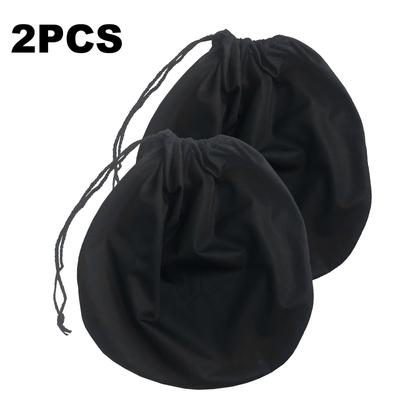 2 Pcs Helmet Bag Welding Mask Hood Storage Carrying Bag For Riding Bicycle Sports Universal Tool Cloth With Locking