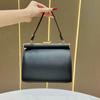 European Retro Handbag With Chain Lock For Daily Office And Casual Use