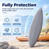 Waterproof 600D Oxford Cloth Kayak and Canoe Cover - Sun Protection, Wear-Resistant, and Dustproof Storage.