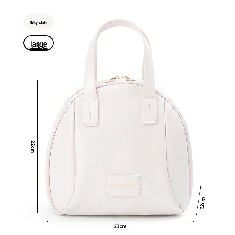 2024 High-Capacity Women's Travel Makeup Bag - Portable and Stylish Toiletry Organizer
