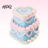 Relaxation Relief Items Birthday Cake Stress Toy, Cute Dessert Decompression Fidget for Miniature Food Models Desk, Novelty Squeeze Gift Car,