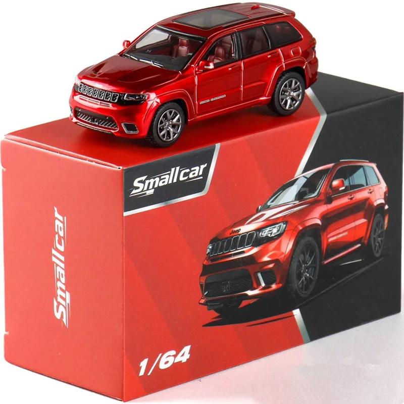 1:64 Jeeps Grand Cherokee SUV Alloy Car Model Diecast Metal Off-road Vehicles Car Model Miniature Scale Simulation Kids Toy Gift