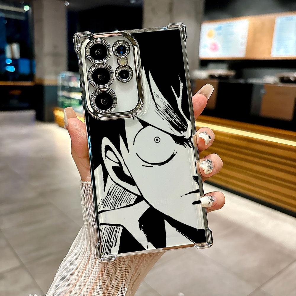 One Pieces Coque For Galaxy S26 Ultra Phone Case Sanji Zoro Luffy For Samsung S26 S25 S24 S23 S21 Ultra S20 FE S25 Plus 5G Cover