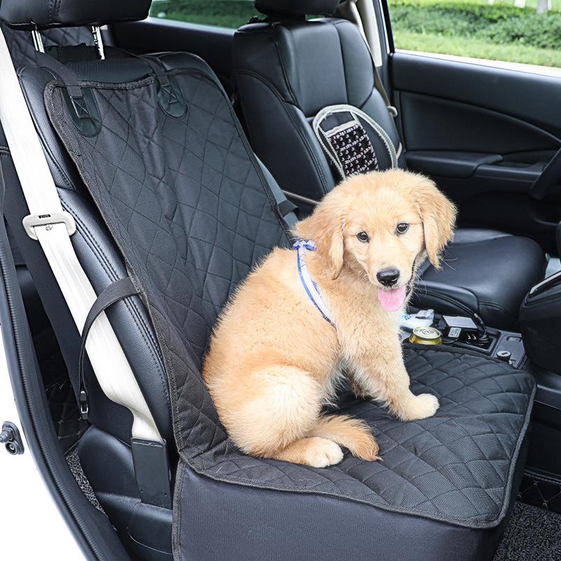 Car Front Seat Cover for Dogs, Waterproof Pet Car Seat Protector, Nonslip Scratch-Proof Dog Seat Cover for Cars, Trucks & SUVs