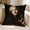 Renowned Pop Singer BBritney SSpears  Square DoubleSided printed Pillow Case Bedroom Bedside Pillow Sofa Cushion Cover