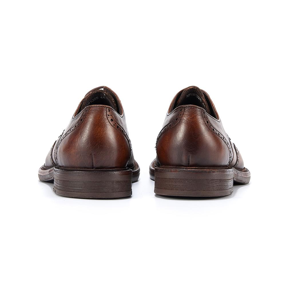 Men's Full-grain Genuine Leather Formal Dress Shoes Soft Comfortable Business Casual Footwear Classic Men's Footwear
