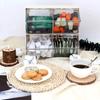 Large Capacity Coffee Capsule Storage Rack Plastic Coffee Pod Holder Tea Bag Storage Box  for Home
