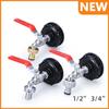 Replacement Valve Fitting 1/2'' 3/4'' Tap Connecter Coarse Thread IBC Tank Water Coupling Adapter