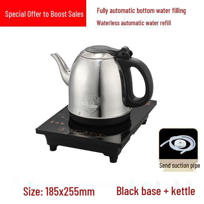 

Integrated Smart Electric Tea Maker with Bottom Water Inlet Includes Food-Grade Dustproof Water Tube