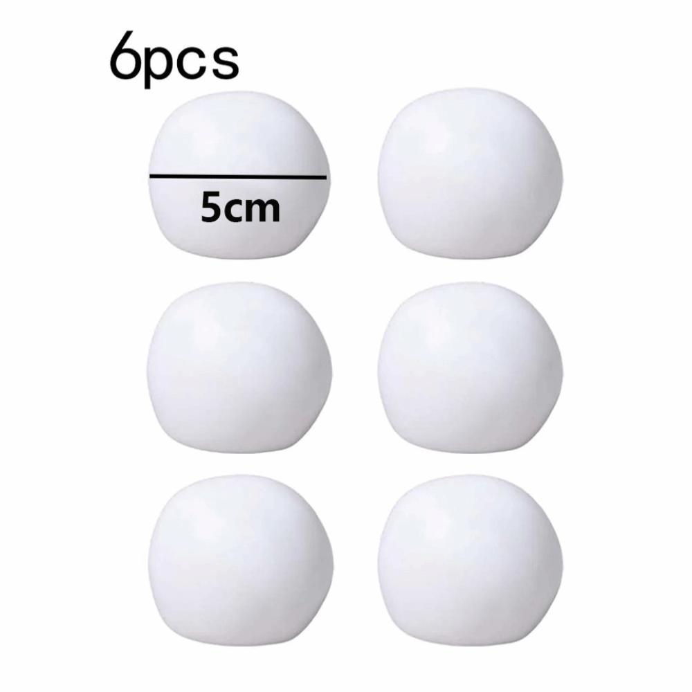 6Pcs Elastic Stretchable DIY Stress Relief Ball TPR Noise Making Ball Squish Toy Production