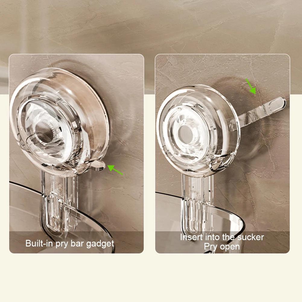 Wall Mounted Wipes Dispenser with Suction Cup Toilet Wipes Holder Large Capacity Tissue Storage Box for Kitchen Bedroom